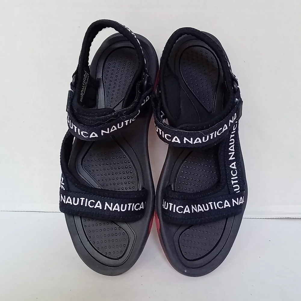 Nautica Men's Sandals Open Toe Athletic Water Shoes With‎ Strap Size 5